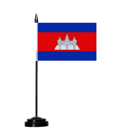 Drapeau de Table du Cambodge - Pixelforma 