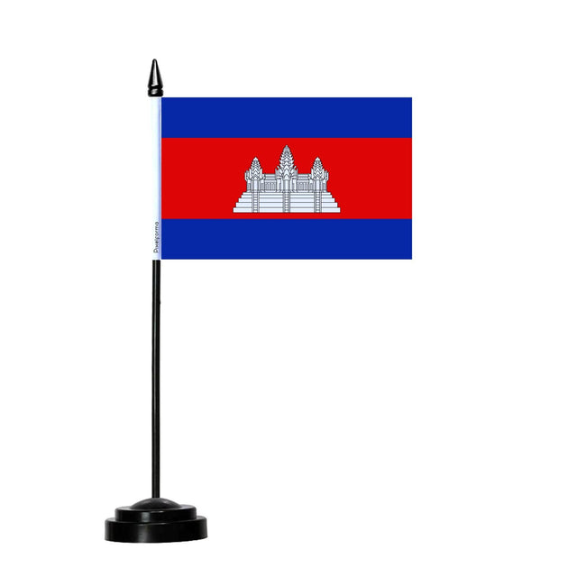 Drapeau de Table du Cambodge - Pixelforma 