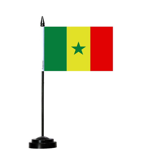 Drapeau de Table du Sénégal - Pixelforma 