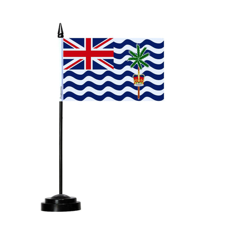 Drapeau de Table du Territoire britannique de l'océan Indien - Pixelforma 