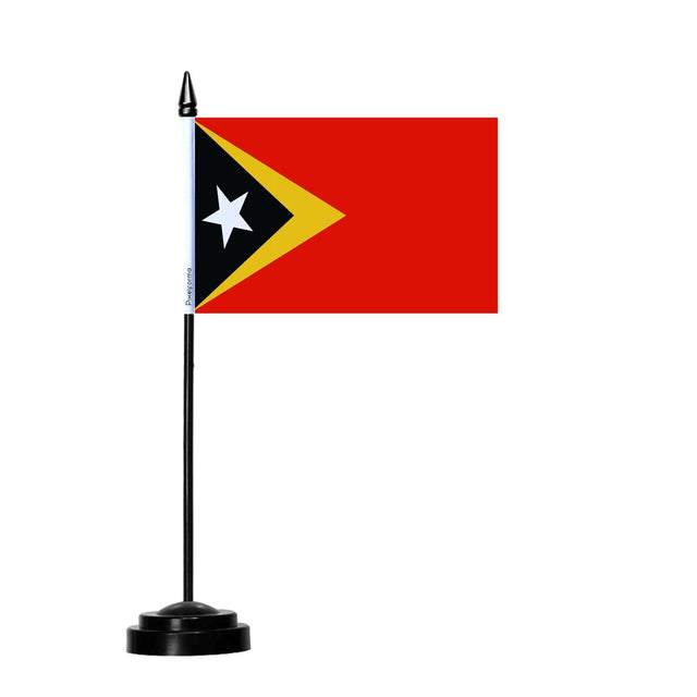 Drapeau de Table du Timor oriental - Pixelforma 