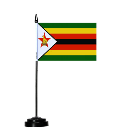 Drapeau de Table du Zimbabwe - Pixelforma 
