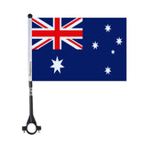 Drapeau de vélo de l'Australie en polyester - Pixelforma 