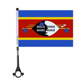 Drapeau de vélo de l'Eswatini en polyester - Pixelforma 