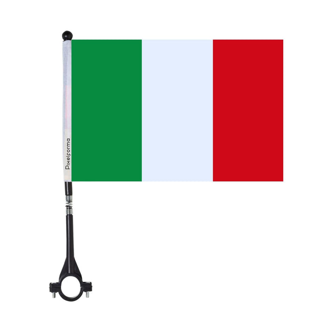 Drapeau de vélo de l'Italie en polyester - Pixelforma 