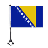 Drapeau de vélo de la Bosnie-Herzégovine en polyester - Pixelforma 