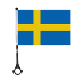 Drapeau de vélo de la Suède en polyester - Pixelforma 