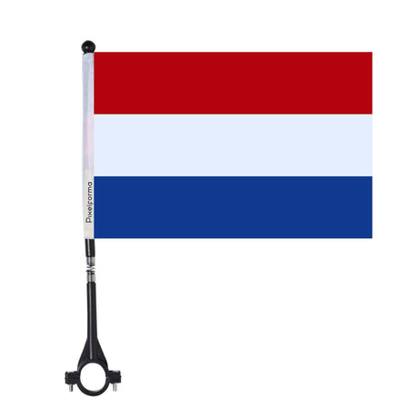 Drapeau de vélo des Pays-Bas en polyester - Pixelforma 