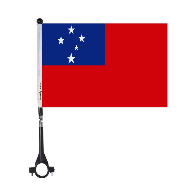 Drapeau de vélo des Samoa en polyester - Pixelforma 