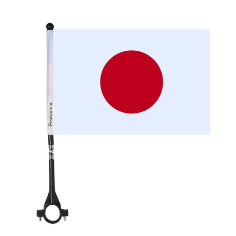 Drapeau de vélo du Japon en polyester - Pixelforma 