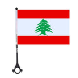 Drapeau de vélo du Liban en polyester - Pixelforma 