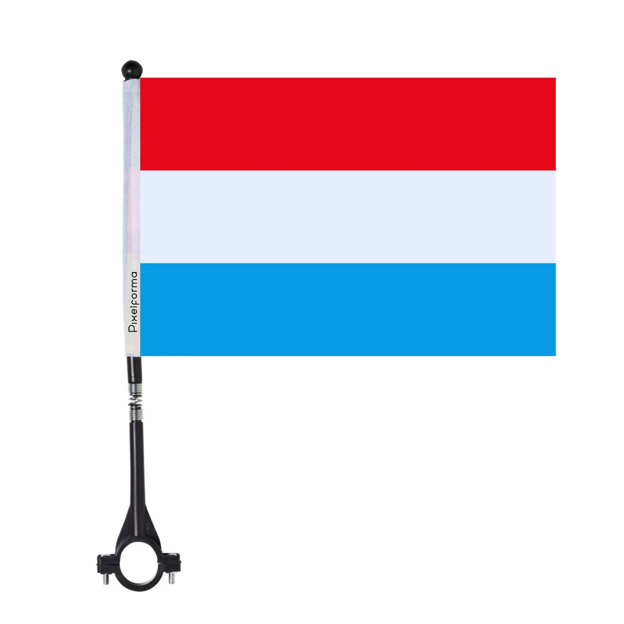 Drapeau de vélo du Luxembourg en polyester - Pixelforma 