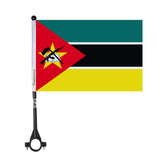 Drapeau de vélo du Mozambique en polyester - Pixelforma 