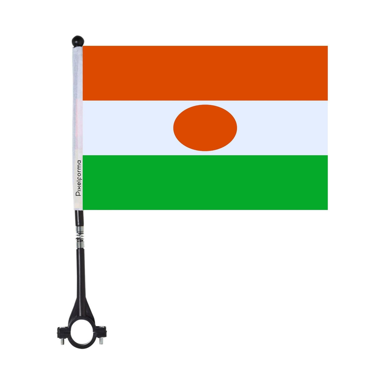 Drapeau de vélo du Niger en polyester - Pixelforma 