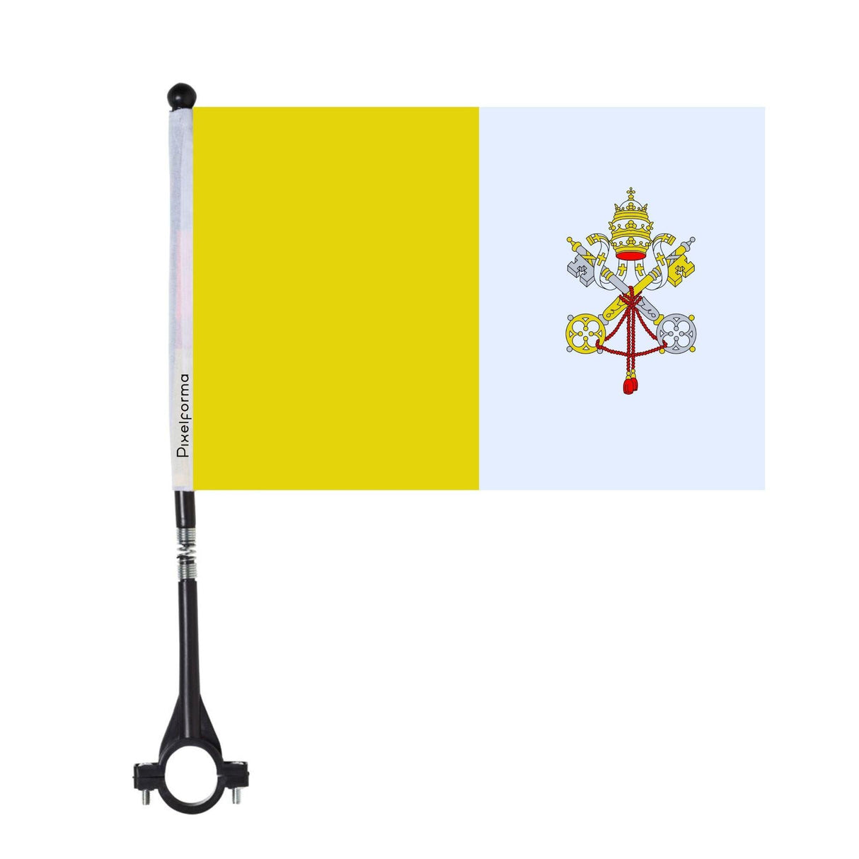 Drapeau de vélo du Vatican en polyester - Pixelforma 