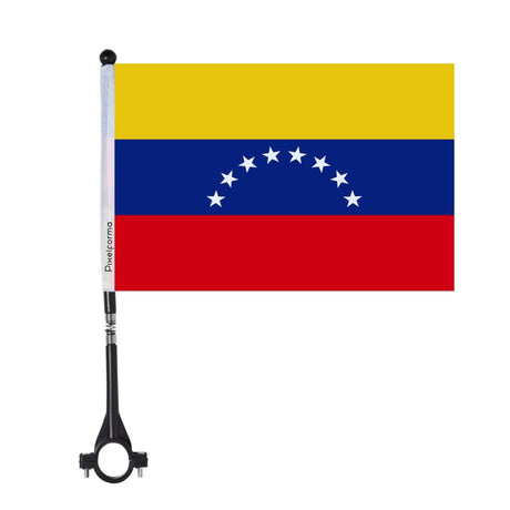 Drapeau de vélo du Venezuela en polyester - Pixelforma 