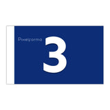 Drapeau Divnogorsk en plusieurs tailles 100 % polyester Imprimer avec Double ourlet - Pixelforma 