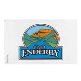Drapeau Enderby en plusieurs tailles 100 % polyester Imprimer avec Double ourlet - Pixelforma 