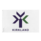Drapeau Kirkland en plusieurs tailles 100 % polyester Imprimer avec Double ourlet - Pixelforma 