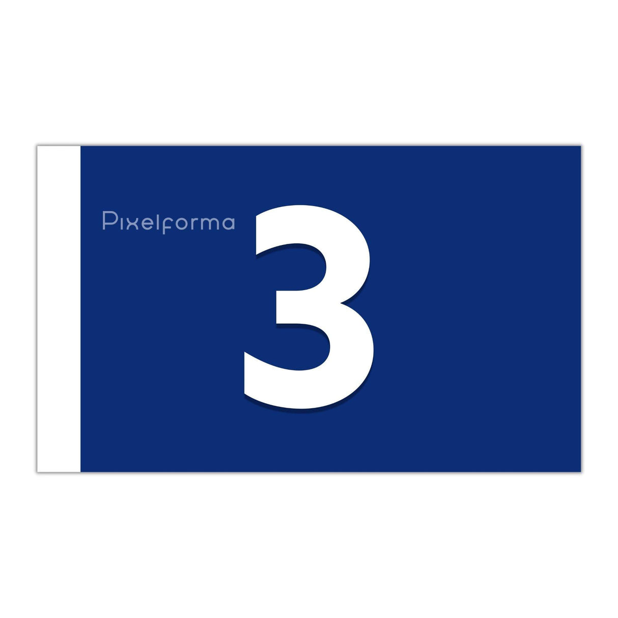 Drapeau Pickering en plusieurs tailles 100 % polyester Imprimer avec Double ourlet - Pixelforma 