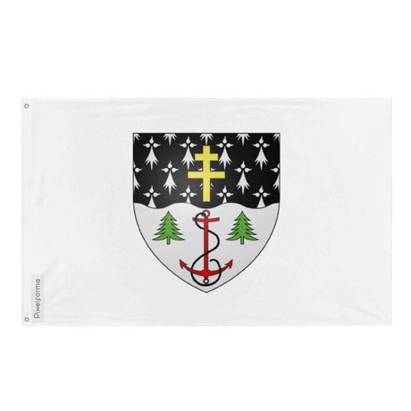 Drapeau Rimouski en plusieurs tailles 100 % polyester Imprimer avec Double ourlet - Pixelforma 