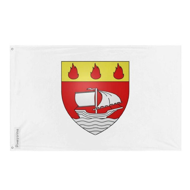 Drapeau Saint-Augustin-de-Desmaures en plusieurs tailles 100 % polyester Imprimer avec Double ourlet - Pixelforma 