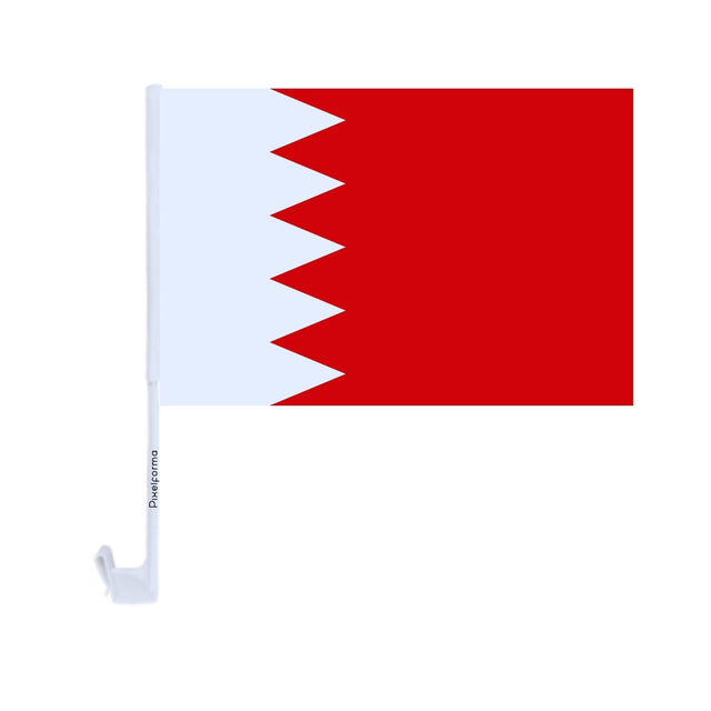 Drapeau voiture de Bahreïn en polyester - Pixelforma 