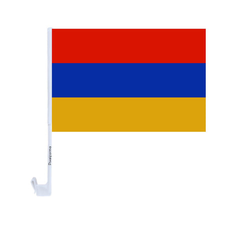 Drapeau voiture de l'Arménie en polyester - Pixelforma 