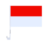 Drapeau voiture de l'Indonésie en polyester - Pixelforma 