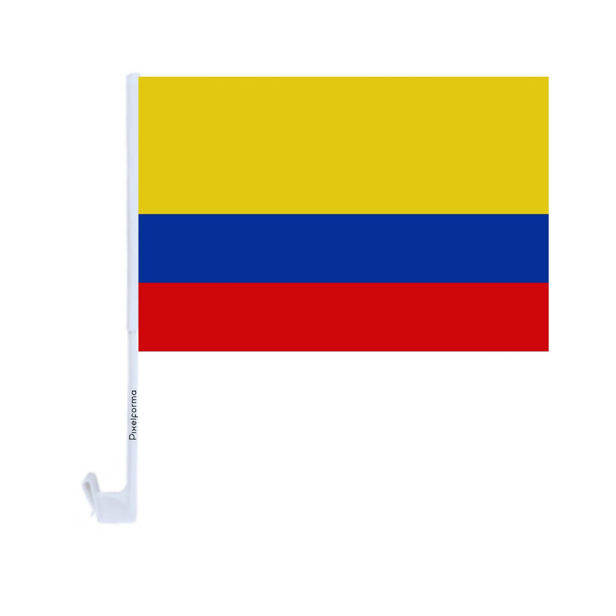 Drapeau voiture de la Colombie en polyester - Pixelforma 