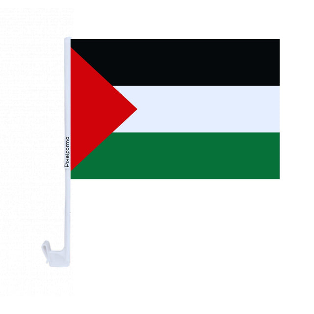 Drapeau voiture de la Palestine en polyester - Pixelforma 