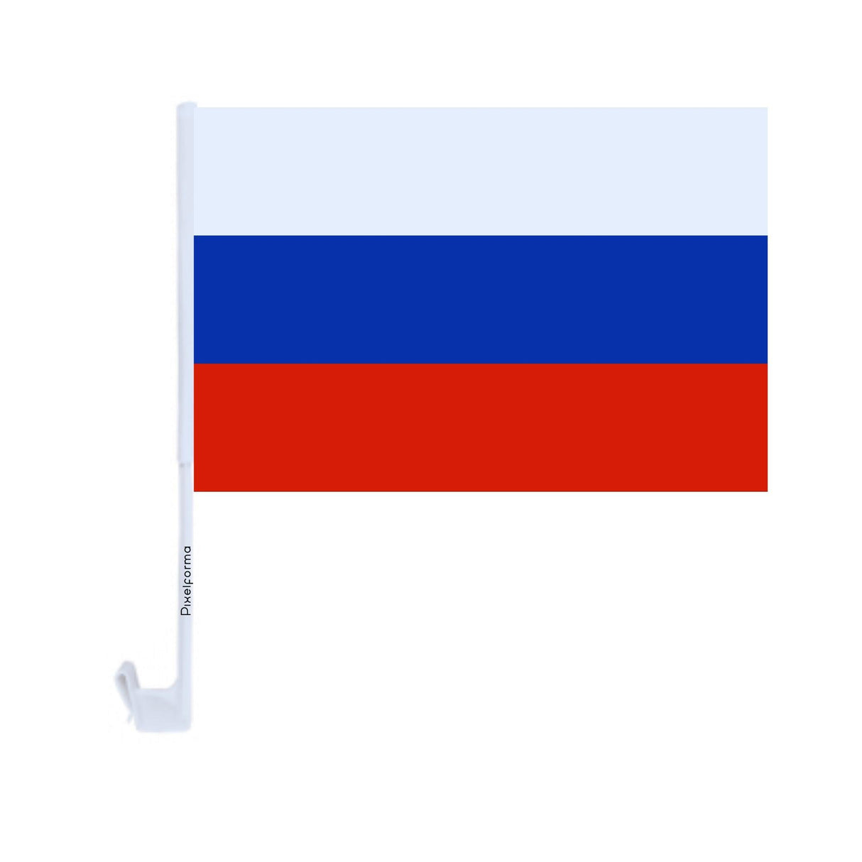 Drapeau voiture de la Russie en polyester - Pixelforma 