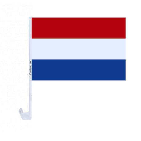 Drapeau voiture des Pays-Bas en polyester - Pixelforma 