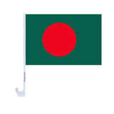 Drapeau voiture du Bangladesh en polyester - Pixelforma 