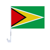 Drapeau voiture du Guyana en polyester - Pixelforma 
