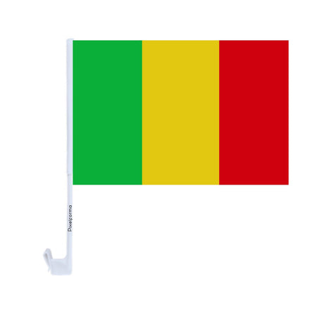 Drapeau voiture du Mali en polyester - Pixelforma 