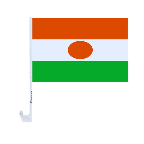 Drapeau voiture du Niger en polyester - Pixelforma 