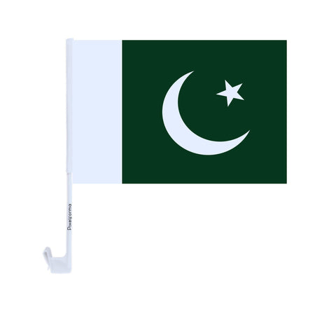 Drapeau voiture du Pakistan en polyester - Pixelforma 