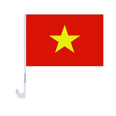 Drapeau voiture du Viêt Nam en polyester - Pixelforma 