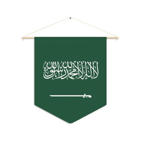 Fanion Drapeau de l'Arabie saoudite à suspendre en polyester - Pixelforma 