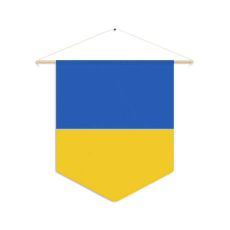 Fanion Drapeau de l'Ukraine à suspendre en polyester - Pixelforma 