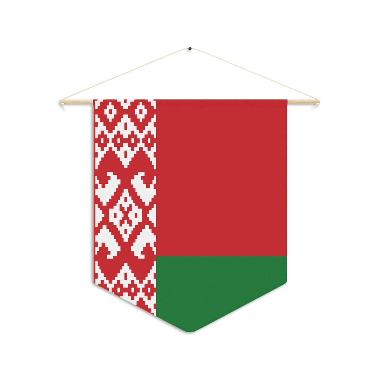 Fanion Drapeau de la Biélorussie à suspendre en polyester - Pixelforma 