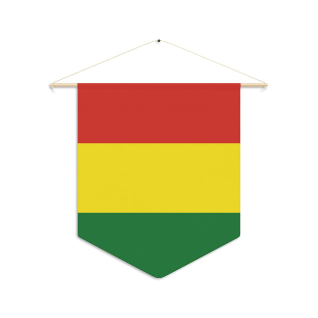 Fanion Drapeau de la Bolivie à suspendre en polyester - Pixelforma 
