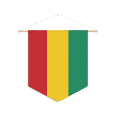 Fanion Drapeau de la Guinée à suspendre en polyester - Pixelforma 