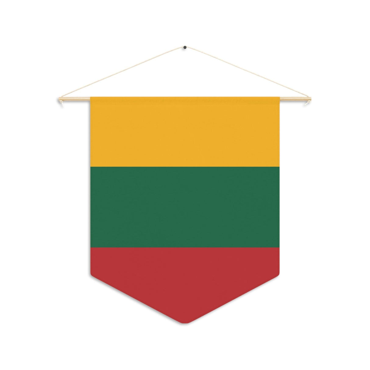 Fanion Drapeau de la Lituanie à suspendre en polyester - Pixelforma 