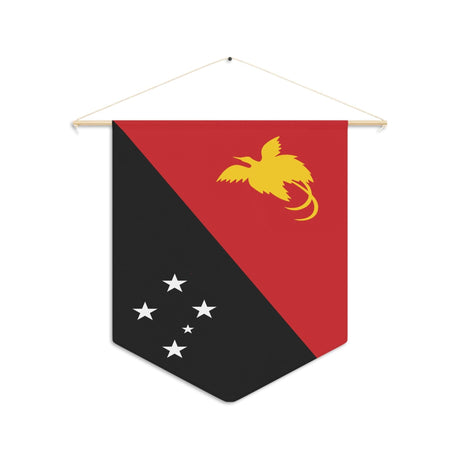 Fanion Drapeau de la Papouasie-Nouvelle-Guinée à suspendre en polyester - Pixelforma 
