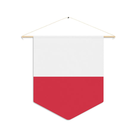 Fanion Drapeau de la Pologne à suspendre en polyester - Pixelforma 