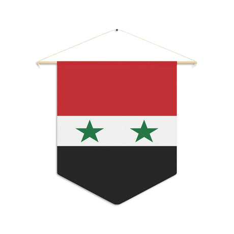 Fanion Drapeau de la Syrie à suspendre en polyester - Pixelforma 