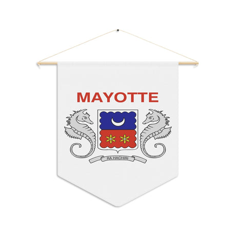 Fanion Drapeau de Mayotte à suspendre en polyester - Pixelforma 