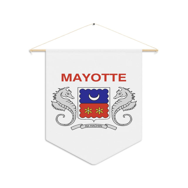 Fanion Drapeau de Mayotte à suspendre en polyester - Pixelforma 